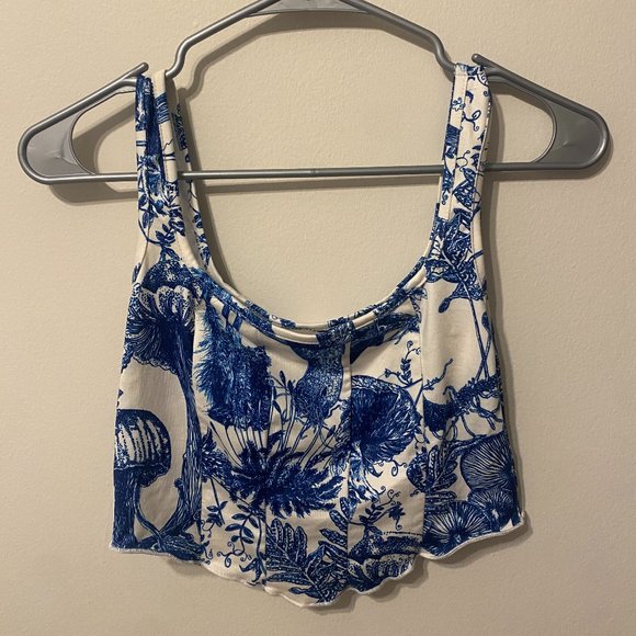 Patterned tank top - Picture 1 of 4